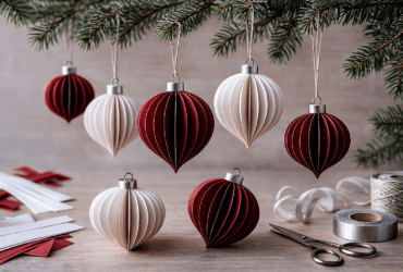 Jak zrobić bombki z papieru które wyglądają jak sklepowe