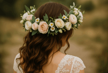 Jak zrobić elegancki wianek ślubny z żywych kwiatów