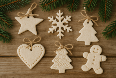 Ozdoby choinkowe z masy solnej trwałe i efektowne